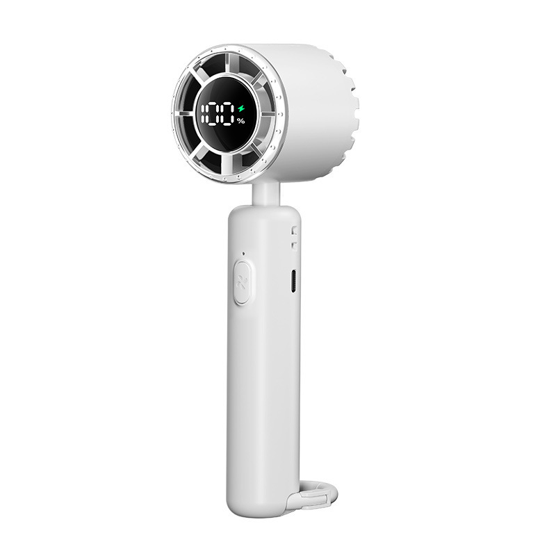 クロスボーダー爆発モデル高速小型ファンサイレント強風 USB 屋外ハンドヘルドファン 2025 夏の新ファン|undefined