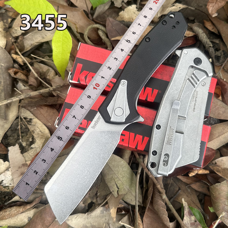 卡秀3455折叠刀便携式户外刀锋利防身高硬度折刀野营小 刀批发