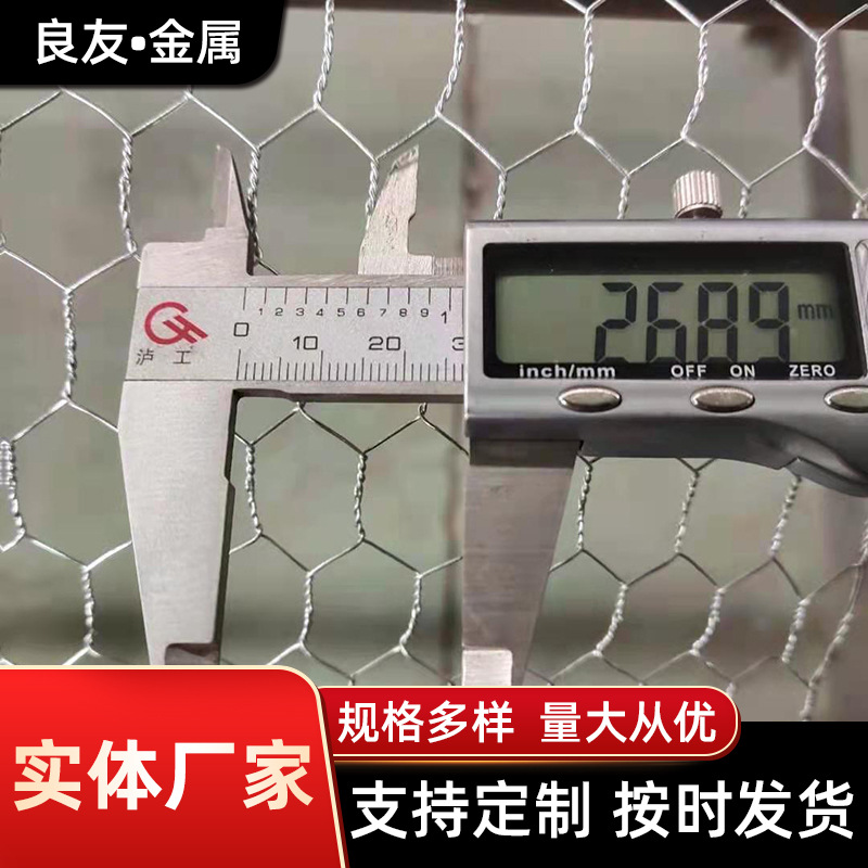 定作金属涂塑六角网 涂塑丝编织六角网养殖网PVC过塑六角网型号全