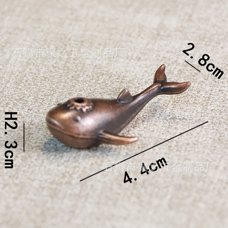クリエイティブクジラミニ線香家庭用屋内線香禅茶道線香炉香炉動物炉|undefined