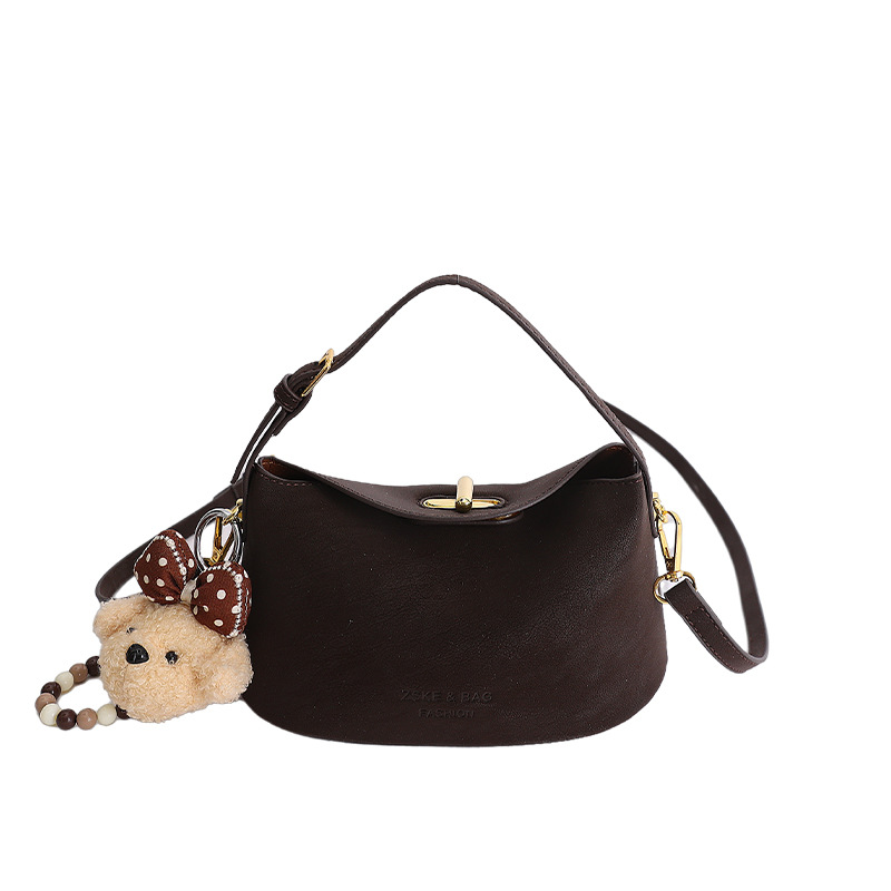 Borsa a spalla donna retrò, borsa a tracolla versatile e chic_voghion.com