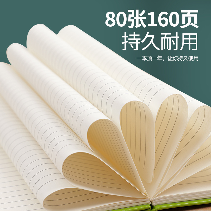 Cuaderno de correas de comercio exterior europeo y americano Cuaderno grueso a5 personalizado Cuaderno de oficina al por mayor Libro de manos de negocios Libro creativo