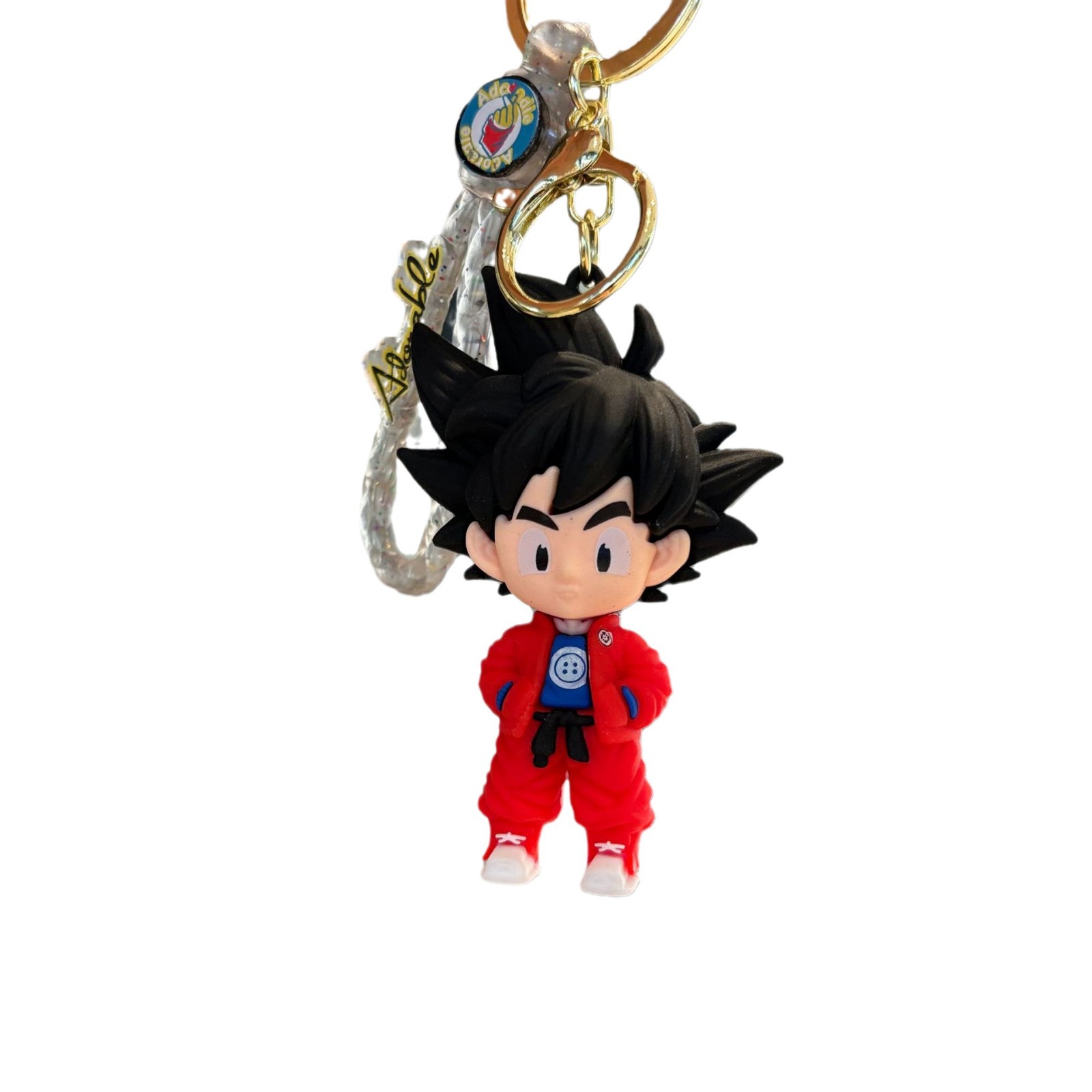 Cartoon Seven Dragon Ball Wukong llavero Cool Sun Wukong muñeca colgante agarrar máquina de regalo pequeño llavero al por mayor