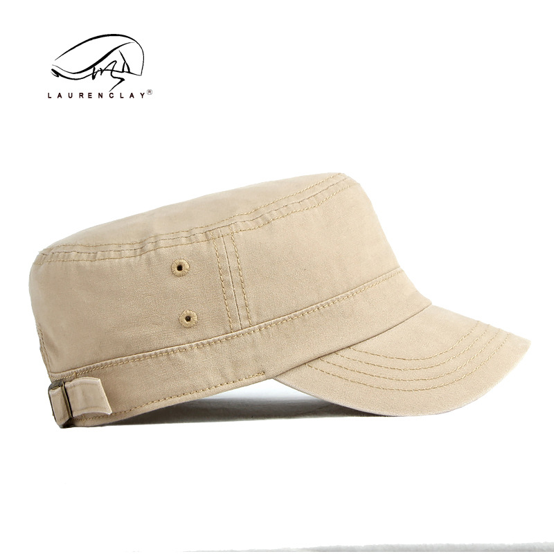 Sombrero de los hombres de primavera y verano fino lavado transpirable de algodón puro pico tapa los hombres británicos retro simple luz tablero tapa plana hombres