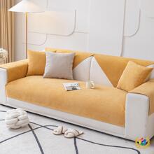 ✅防猫抓防水隔尿沙发垫厂家批发布艺四季通用防滑皮坐垫子套罩