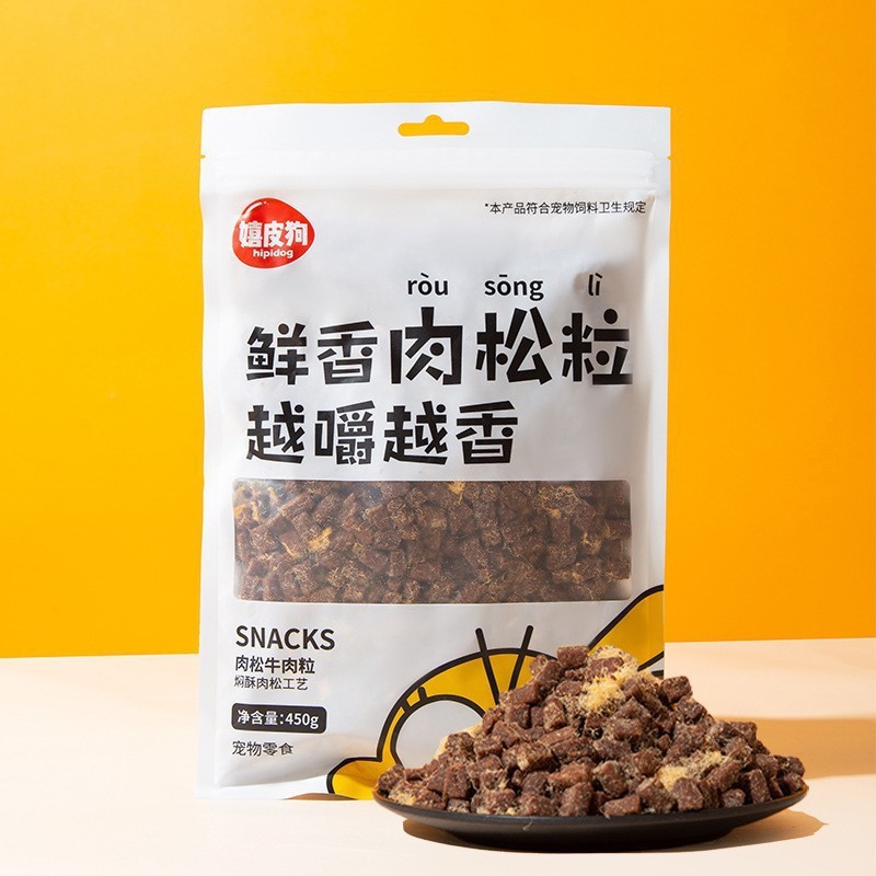 Pet snack, perro, pato seco, pollo seco, Teddy Bear para cachorros, perros pequeños, perros de entrenamiento, bocadillos de dientes molares.