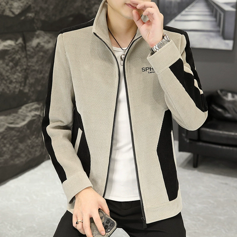 Демисезонная осенняя универсальная трендовая куртка для отдыха, slim fit