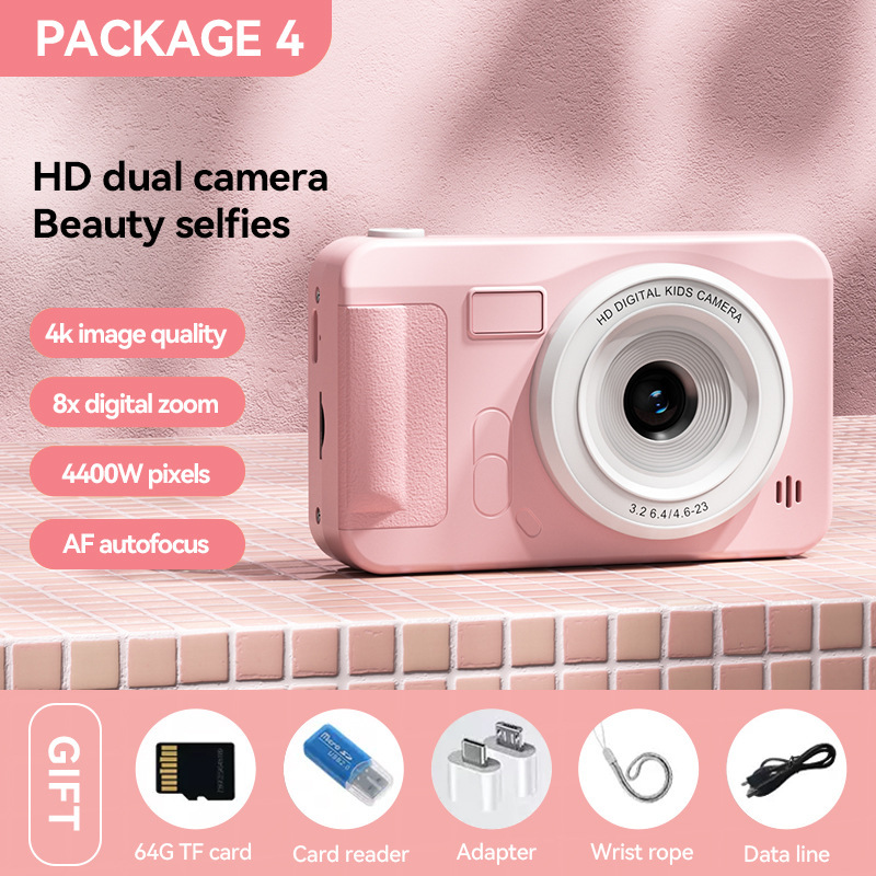2024 越境新製品デジタルカメラ 2.4inch レトロカメラデュアルカメラ便利な CCD カードカメラ|undefined