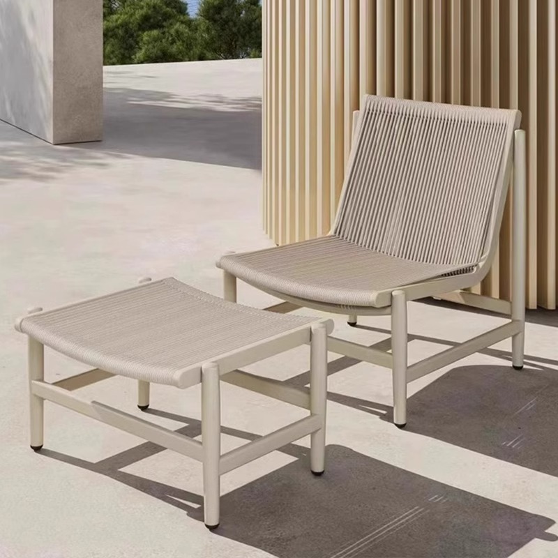 Outdoor Sofa Rattan Garden Courtyard Three-piece Coffee Table Dining Table and Chair Combination Balcony Leisure Rattan Chair Outdoor Furniture