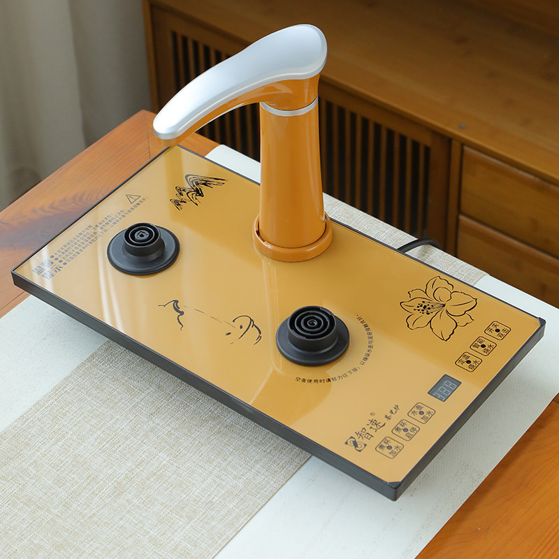 家庭用ケトルホスト埋め込み電磁茶ストーブ全自動給水オールインワンティーテーブルティーテーブルティーメイキング|undefined