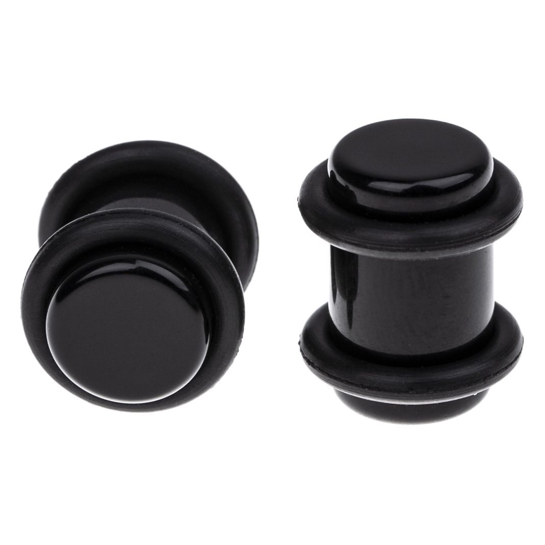 Amazon cuerno oído expansor traje acrílico señaló cono cuerno aurícula traje Crescent oído expansor 54 unidades un paquete