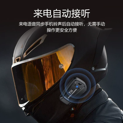 Bluetooth Headset Delivery Rider Full: Motorcycle Helmet Headset