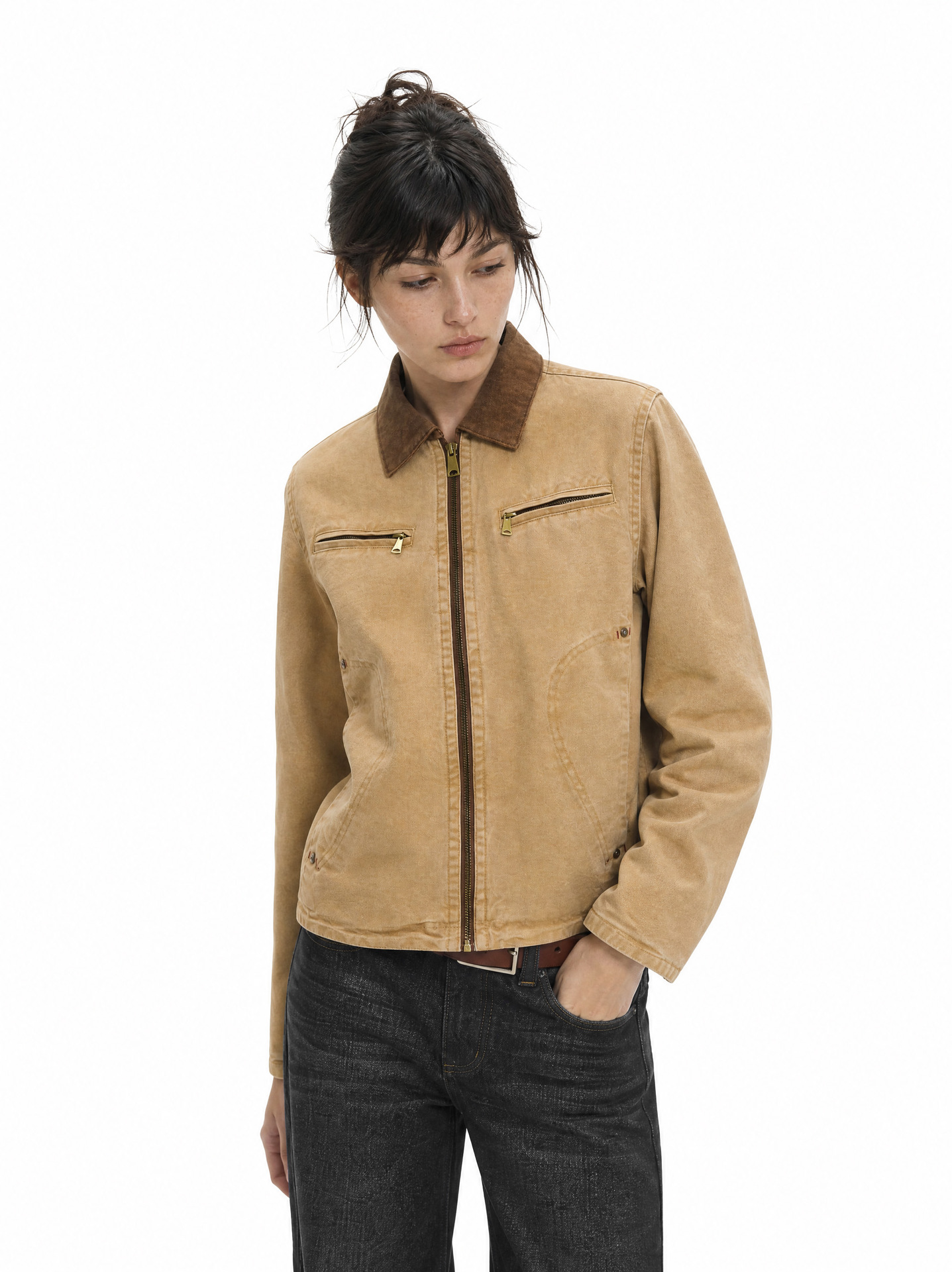 MADEEXTREME Detroit Washed Canvas Jacket