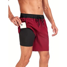 D 66682 Summer Men's Casual Shorts Beach Pants ��ʿ���e��ѝ