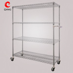 四层电商拣货车分拣车配推车台车物料仓库物流周转车手推车工具车