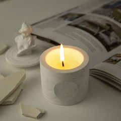 Gypsum Sculpture Aroma Candle Cup Essential Oil Fragrance Gift Box Gift Set Bedroom Home Indoor Creative Aroma Ornament