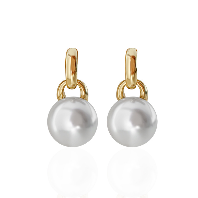 16g Weight 925 Sterling Silver Ear Needle Material Pearl Inlay Material Ear Cuffs, Ear Studs Classification 1 Pair Quantity Banquet, Daily, Date Occasion Copper Material Geometric Pattern All Seasons Season Women's Gender Plating, Inlay Design Elegant Style 1 Pair Elegant Geometric Plating Inlay Copper Pearl Ear Cuffs Ear Studs 5