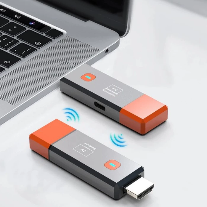 Трансграничный HDMI беспроводной передатчик 50M сигнал продлен 1080P WIFI50 м компьютер беспроводной экран