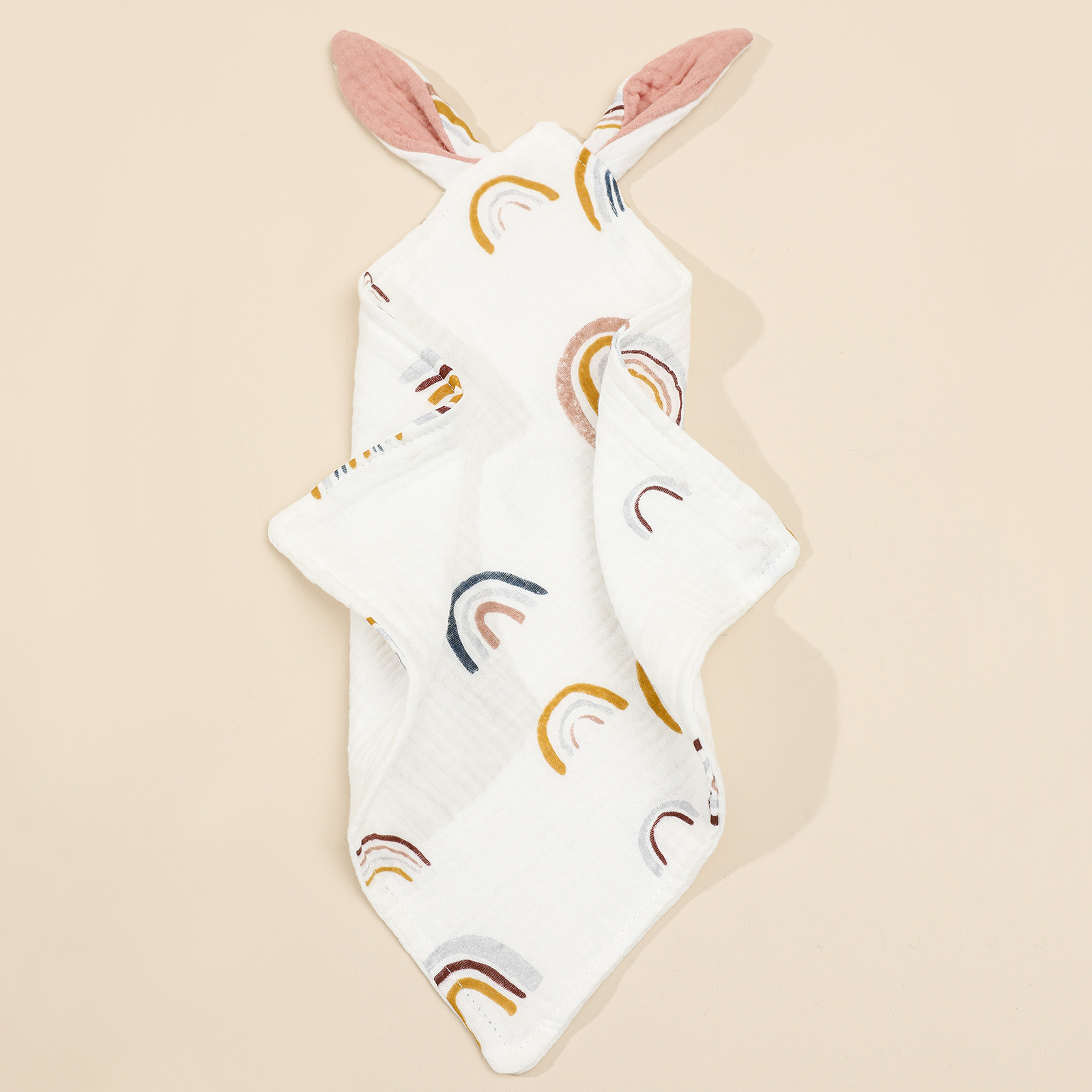 28g Weight Hug blanket Classification Cotton, Cotton Fabric Type Home Occasion Bunny Ears, Animal, Flower Pattern Summer, Spring, Autumn Season Cute Style Cute Bunny Ears Animal Flower Cotton Cotton Baby Accessories 3
