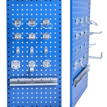洞洞板展示架五金工具架方孔汽车美容工具挂板挂钩收纳墙上