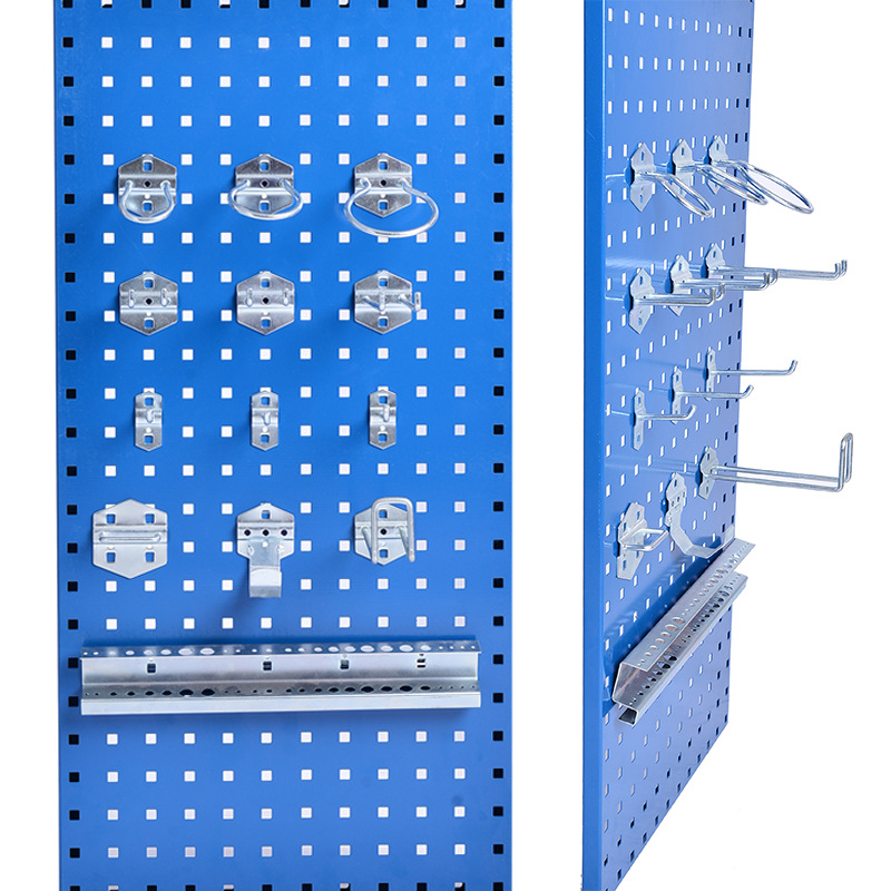 洞洞板展示架五金工具架方孔汽车美容工具挂板挂钩收纳墙上