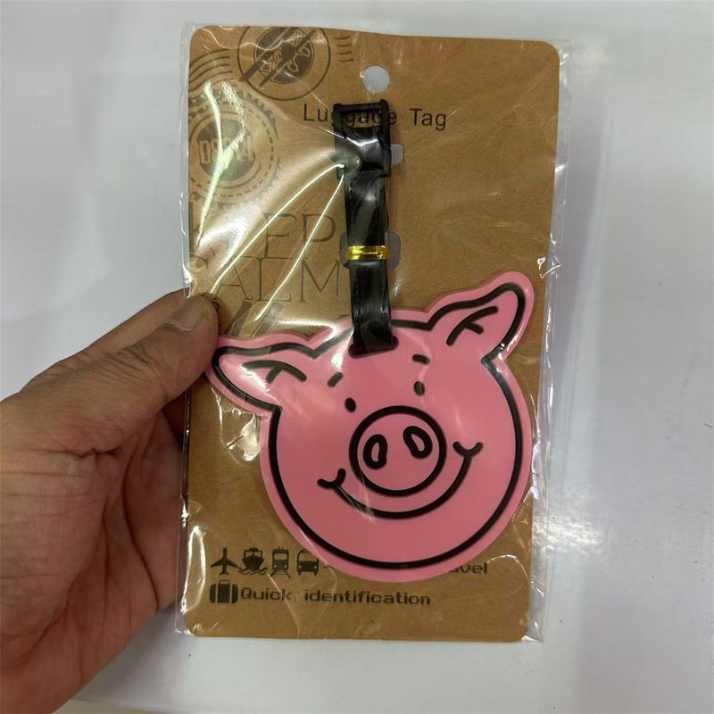 卡通动漫蜡笔小新史努比不二家行李牌旅行箱托运登机牌包包小挂件|undefined