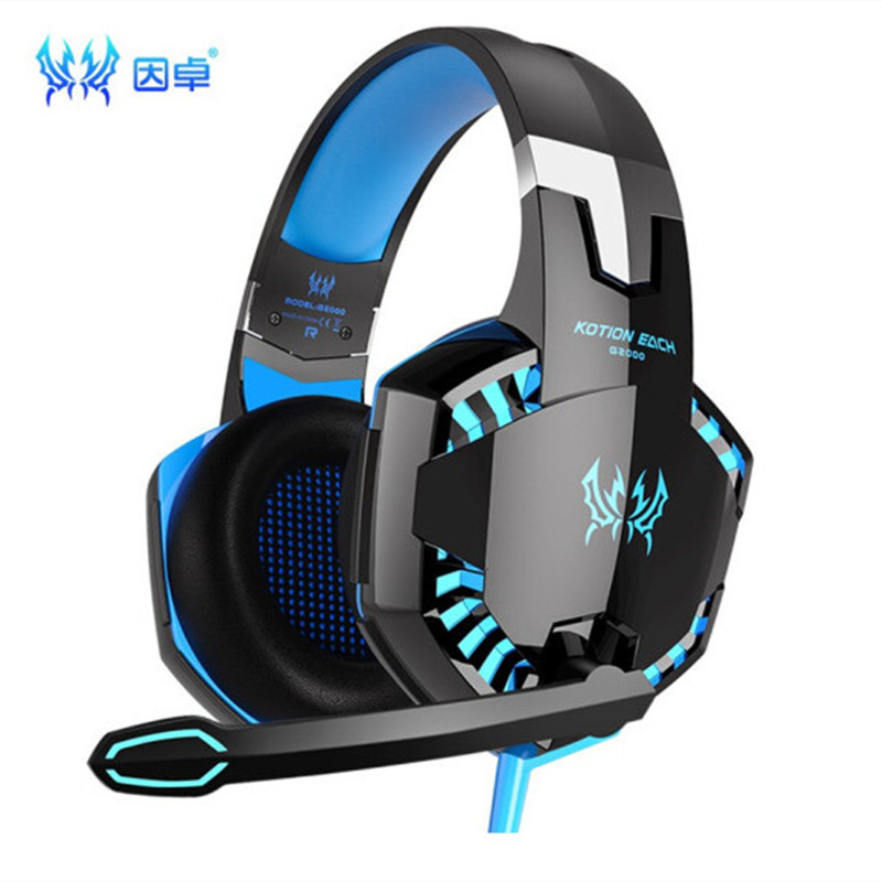 Kotion Each Yinzhuo G2000 Headset Wired Computer Luminous Headset Ps4 Gaming Headset Kotion Each Yinzhuo G2000 Headset Wired Computer Luminous Headset Ps4 Gaming Headset