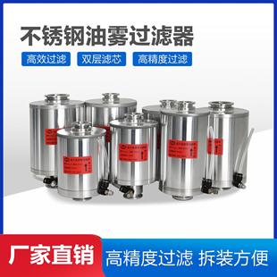 Mechanical Rotary Chip Vacuum Pump Exhaust Oil Mist Trap Filter Gl-3Gl-25 Silencer with Labao