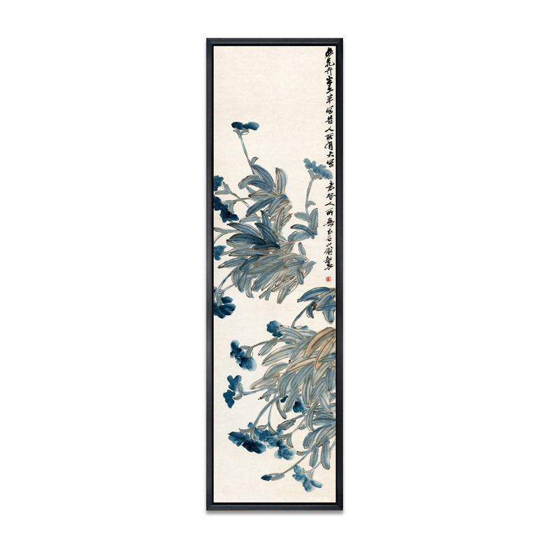 8蝴蝶藍圖 / 30*100