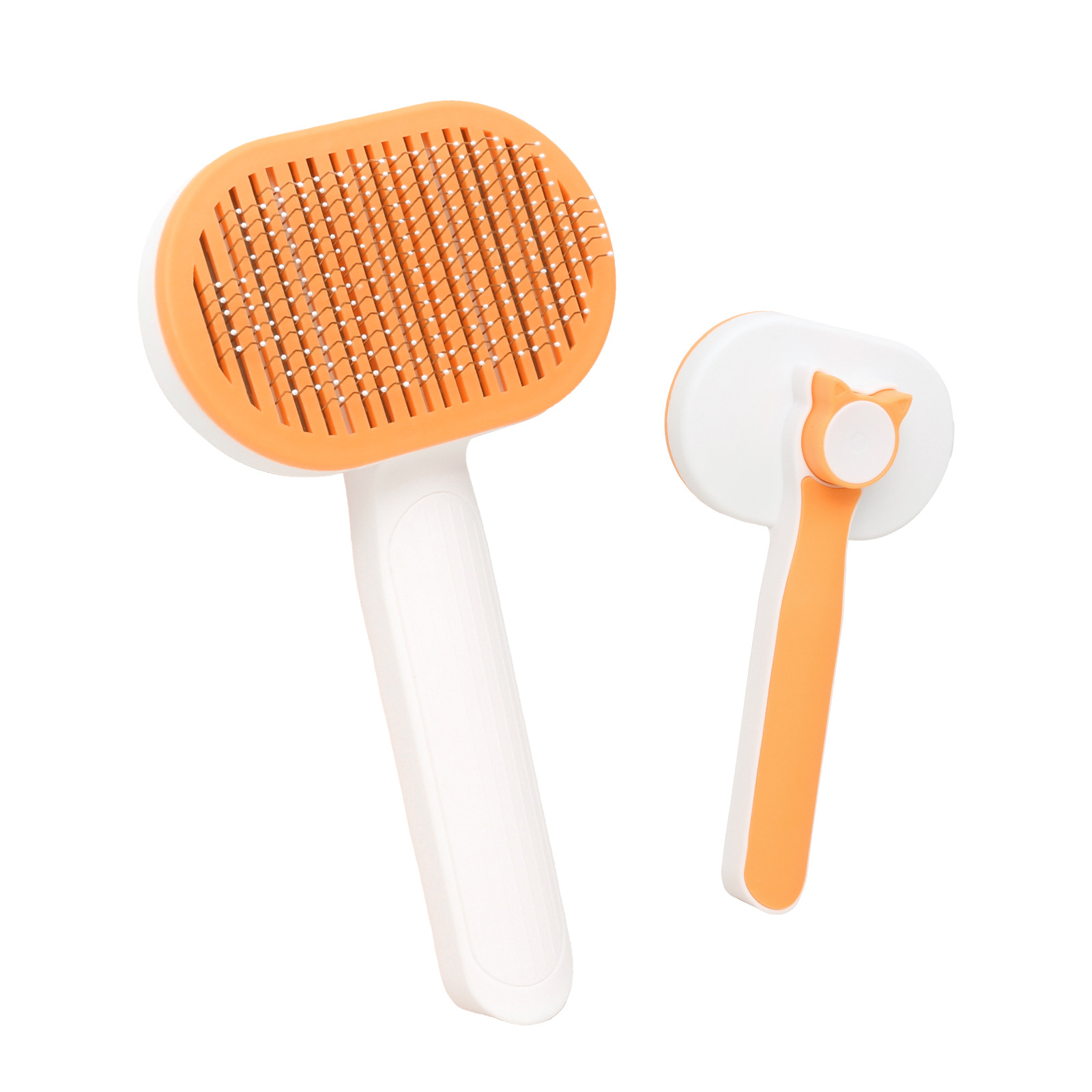 우유 노란색 사각형 빗