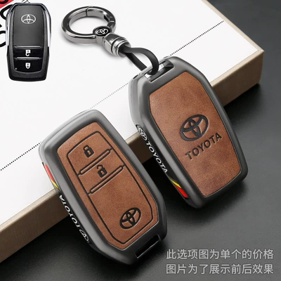 Car key bag | Corolla, Levin, and Rav4 - a1-buckle-black-brown
