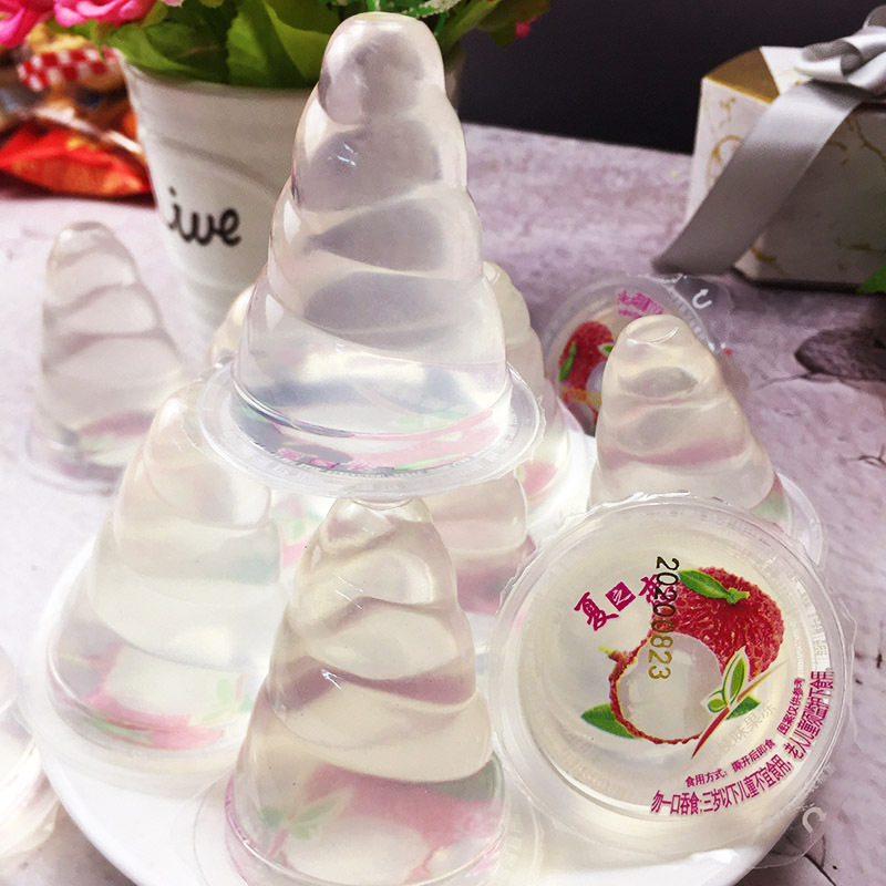 Spiral Jelly Anal Plug, Transparent Flexible Tapered Tip, 5 cm — detail image 6