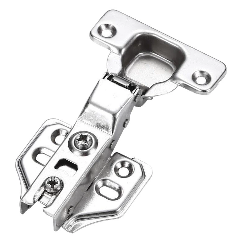 Холоднокатаный шарнир для чашек из нержавеющей стали, гидравлический буферный демпфирование, обычный Двухсекционный силовой шкаф, дверь шкафа, мебельная фурнитура, петля