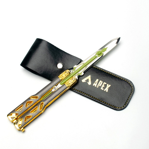 APEX Hero Power Kid Heirloom Butterfly Knife legends training prop model ornament luminous version