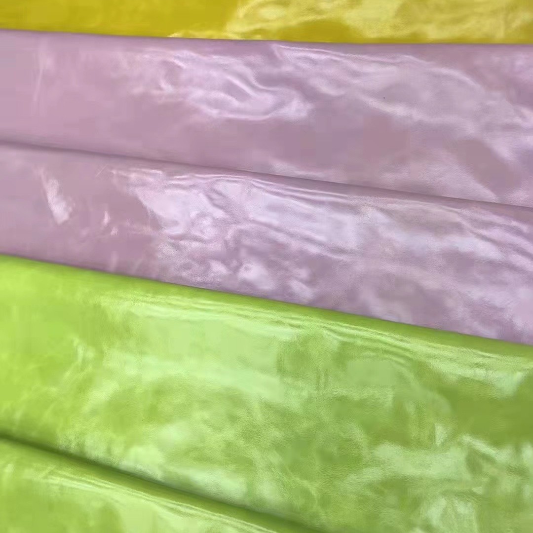 厂家直销牛油蜡变牛皮打蜡蜡感头层面皮轻皱真皮面皮质感柔然透明