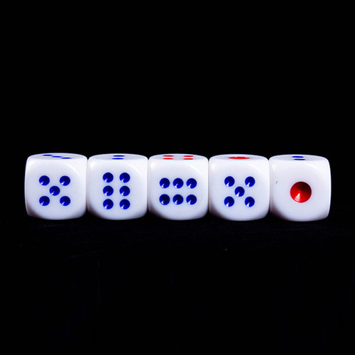 Cross-border supply 25MM rounded corner large dice/No. 25 large size mahjong dice for the elderly to win big dice