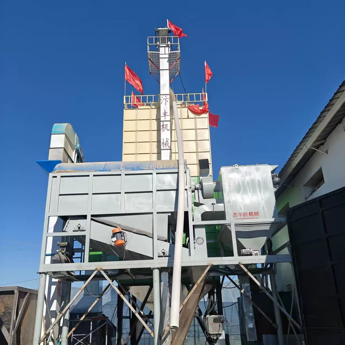 现货供应粮食烘干机，小麦水稻烘干机，36吨水稻烘干机价格享补贴