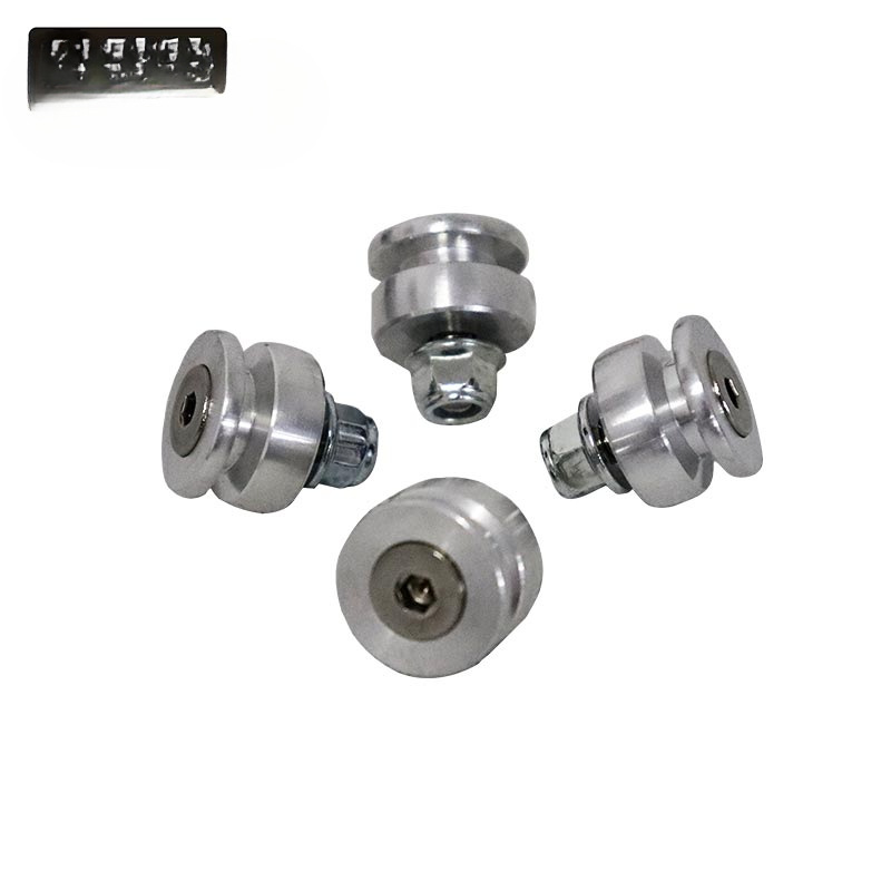Aluminum alloy tail box installation accessories fixed artifact pressing bar motorcycle side box quick release buckle gasket sub trunk