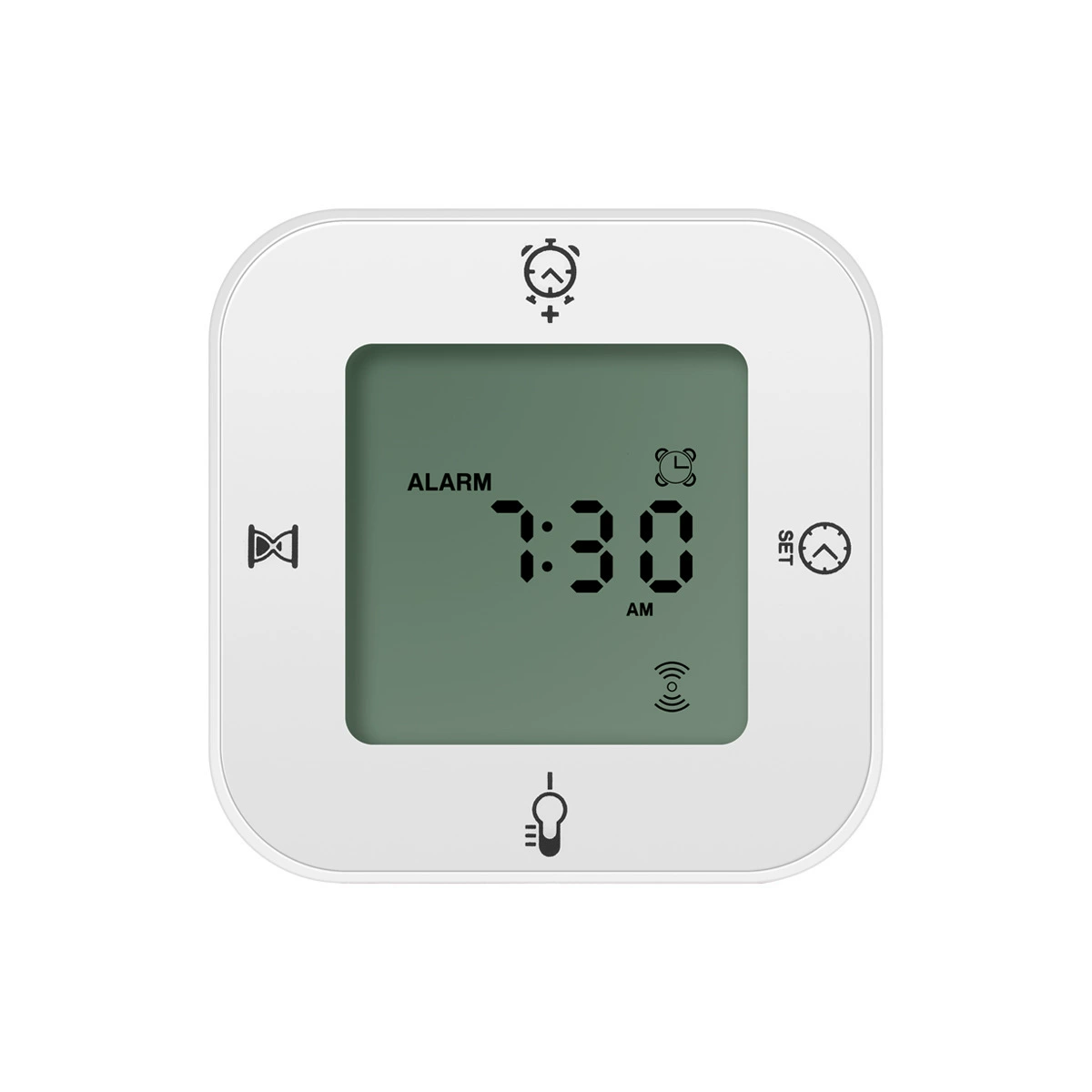 Многофункциональный гравитационно-индукционный датчик температуры и влажности часы недели будильник хронометраж температуры и влажности для использования в помещении