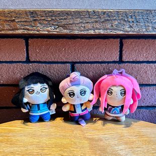 �羳��Ʒkpop demon hunters plush�CħŮ�F�ϻ�ë�q��ż��Ʒ���