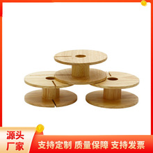 厂家供应 各种木制线轴 手工DIY绕线器   可做logo