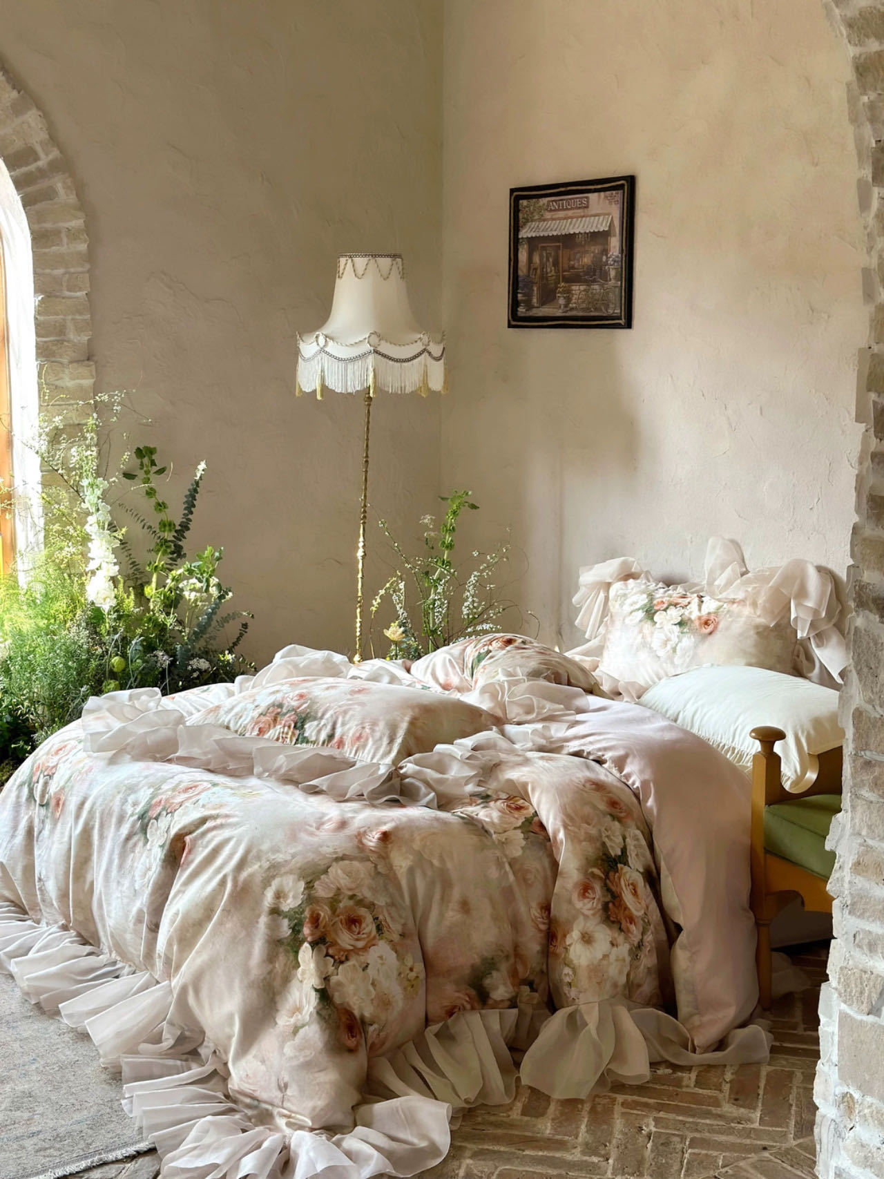 Vintage Bettwäsche Set Im Boho-stil Aus Lyocell Und Baumwolle_voghion.com