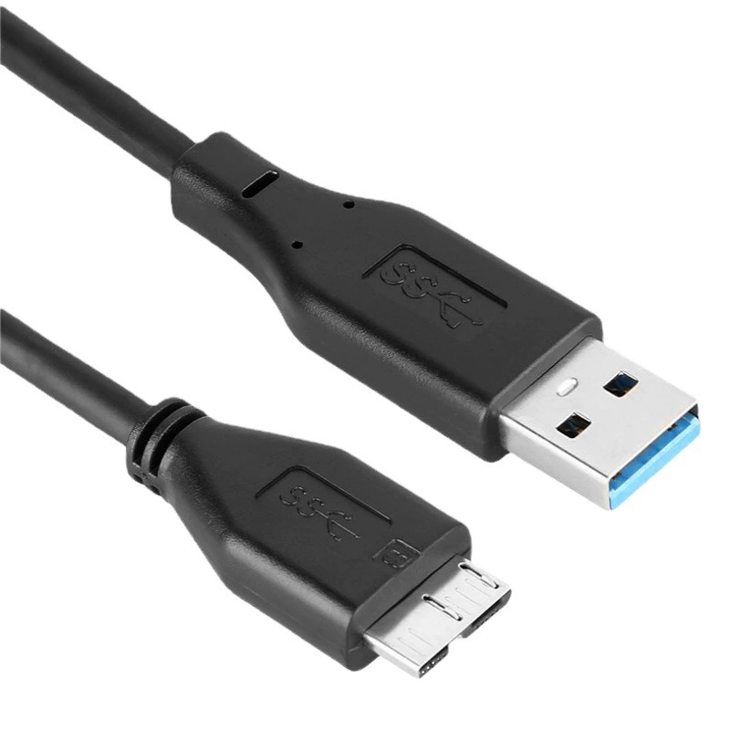 Производители поставляют кабель USB3.0 для передачи данных, подходящий для мобильного жесткого диска Western Digital, USB-кабель, компьютерный провод, оптовая продажа