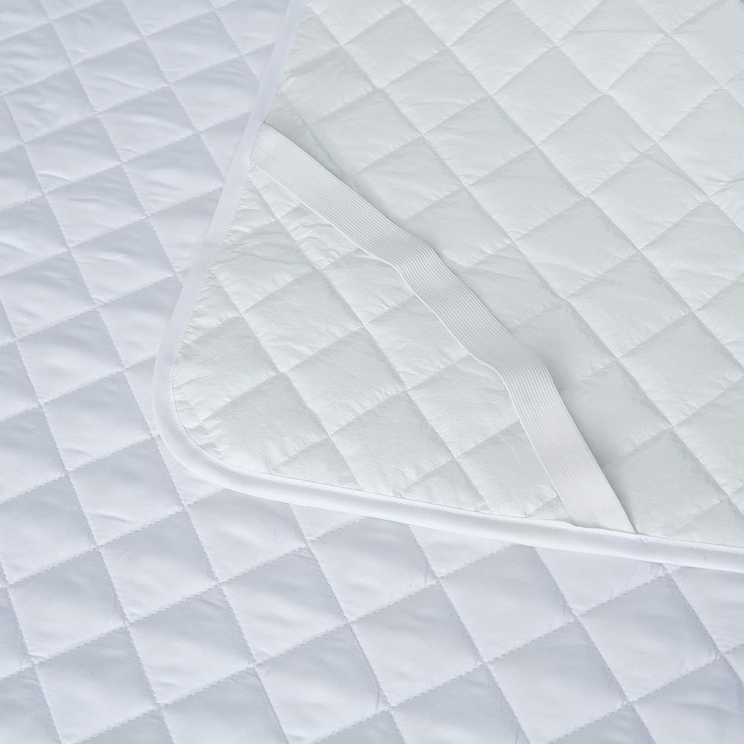 Amazon comercio electrónico transfronterizo al por mayor colchón impermeable cubierta protectora suave y cómoda cama doble personalizada image 4
