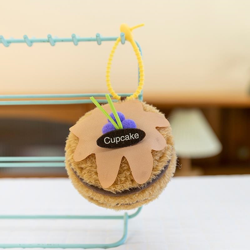 Nuevo sándwich divertido lindo muñeca de pastel muñeca decoración colgante peluche postres juguetes adornos de automóviles