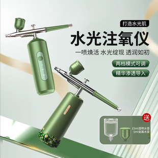 补水仪脸部美容仪保湿便携加湿手持喷雾器高压无针水光注氧仪-阿里巴巴