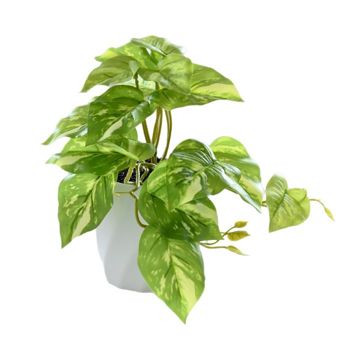 Flor artificial planta verde colgante cesta tortuga hoja pequeño bonsai flor artificial interior decoración creativa maceta artificial