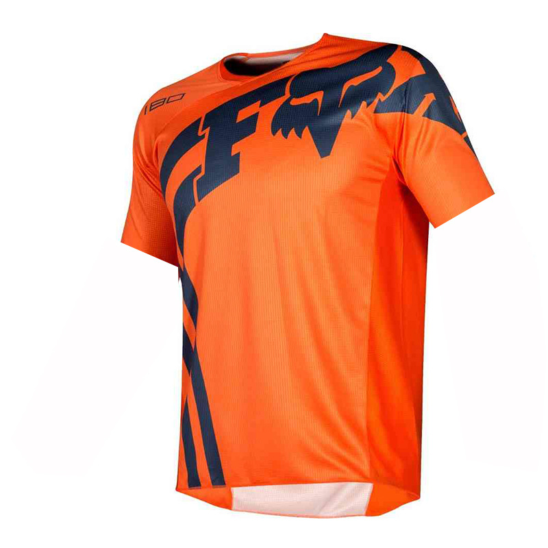 FOX cuesta abajo ropa camiseta bicicleta de montaña ropa de ciclismo off-road motocicleta ropa de carreras verano camisa de manga larga para hombres
