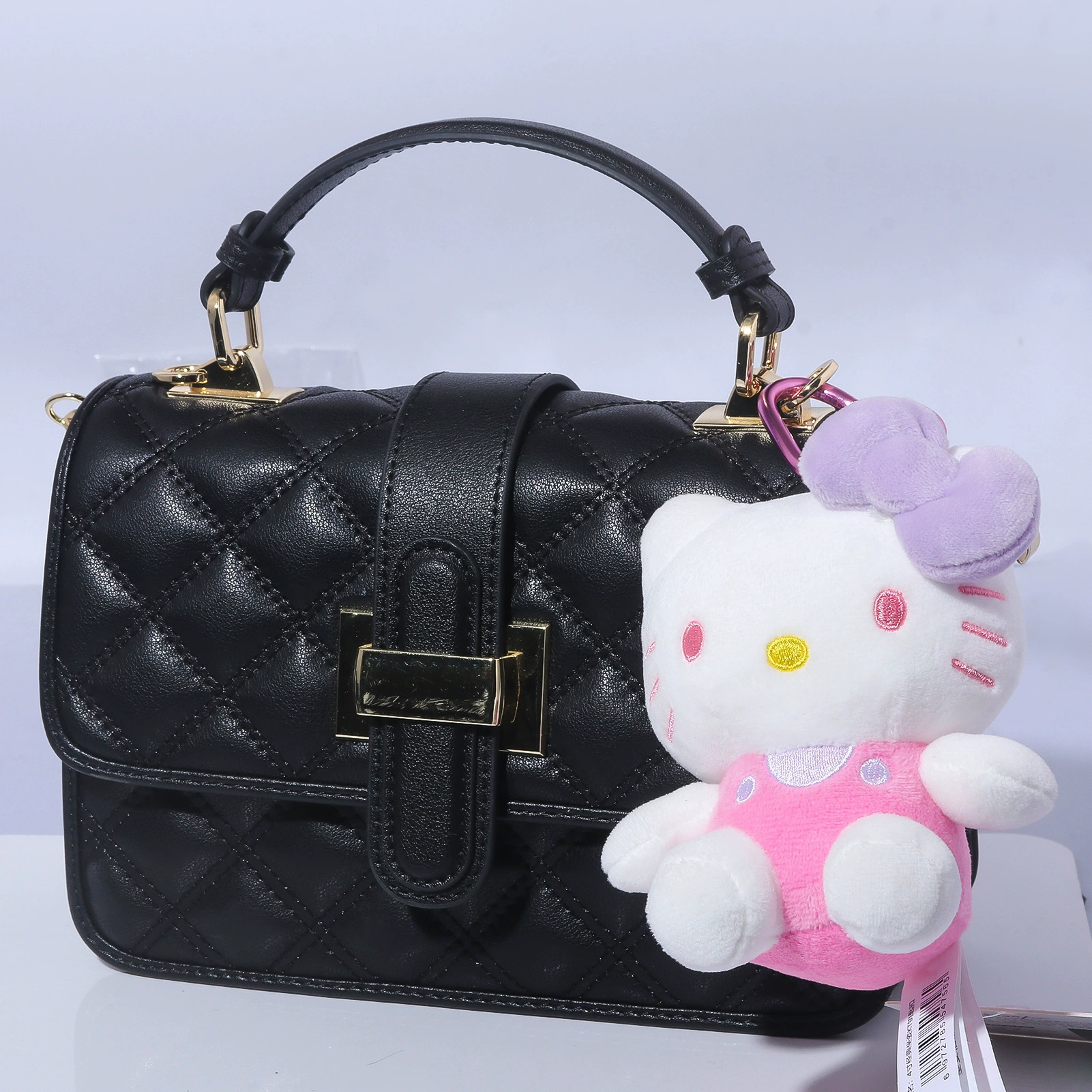 Санрио, Хелло Китти, Hello Kitty, подлинная плюшевая подвеска-кукла, подарок на день рождения