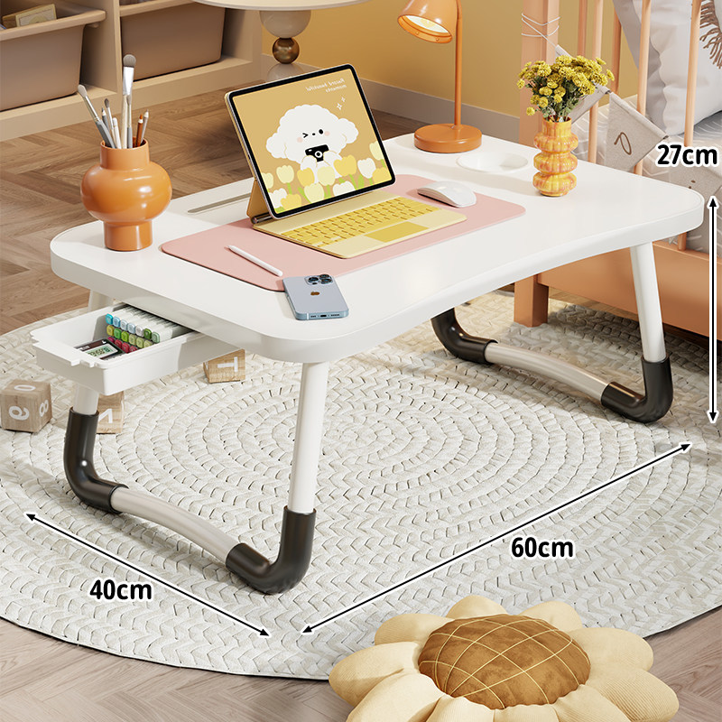 Mesa Plegable para Cama, Multifuncional, para Dormitorio y Estudiantes